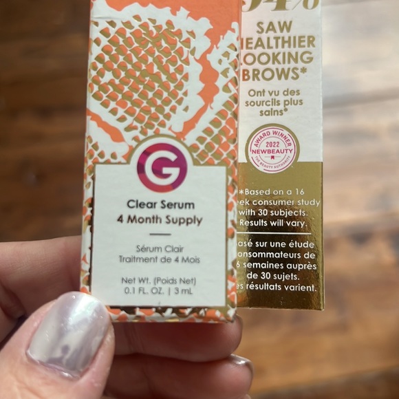 GrandeBROW Brow Enhancing Serum Clear 4 Month Supply - Picture 3 of 6